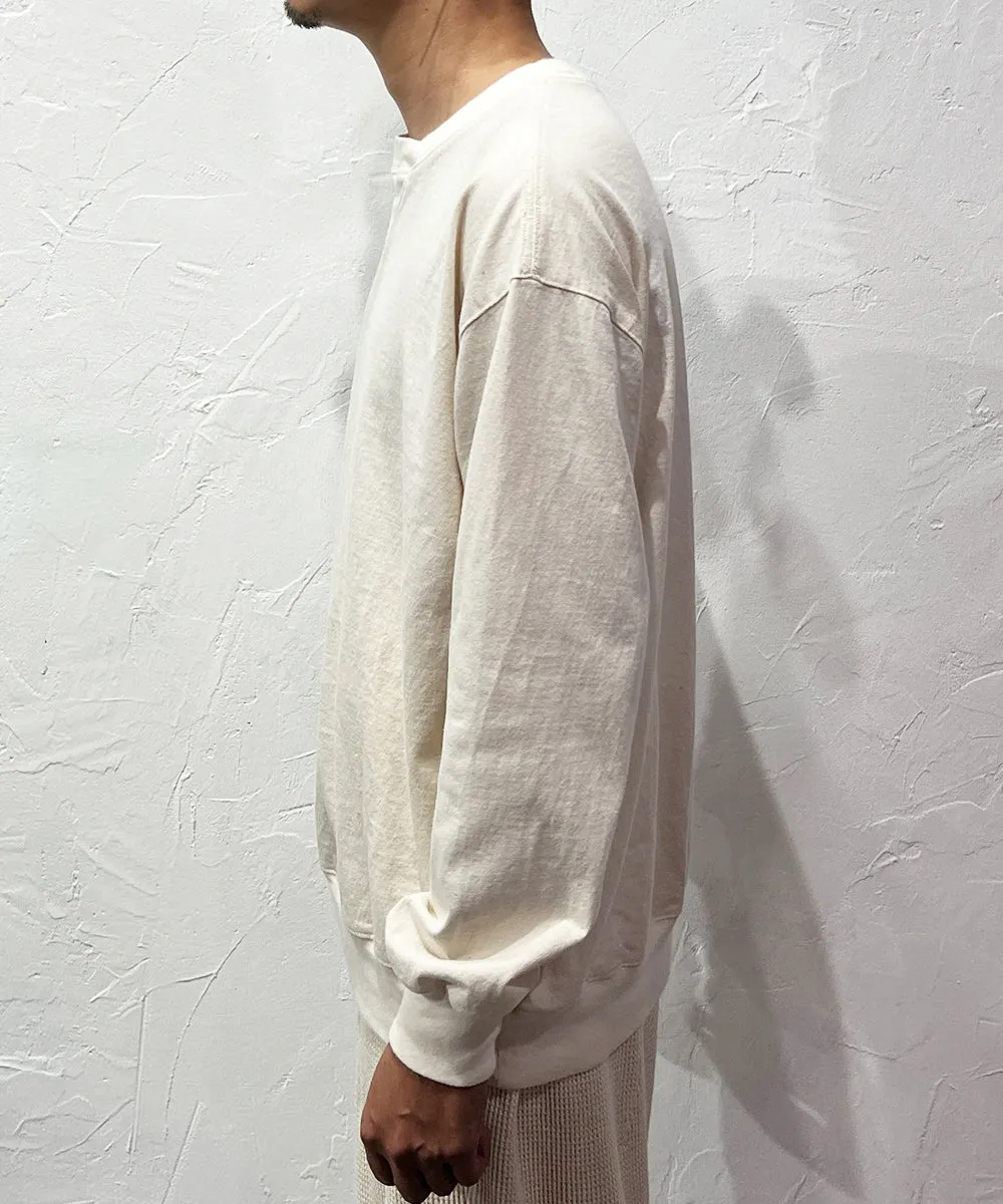 ANDER LS SWEAT TEE - CHARCOAL